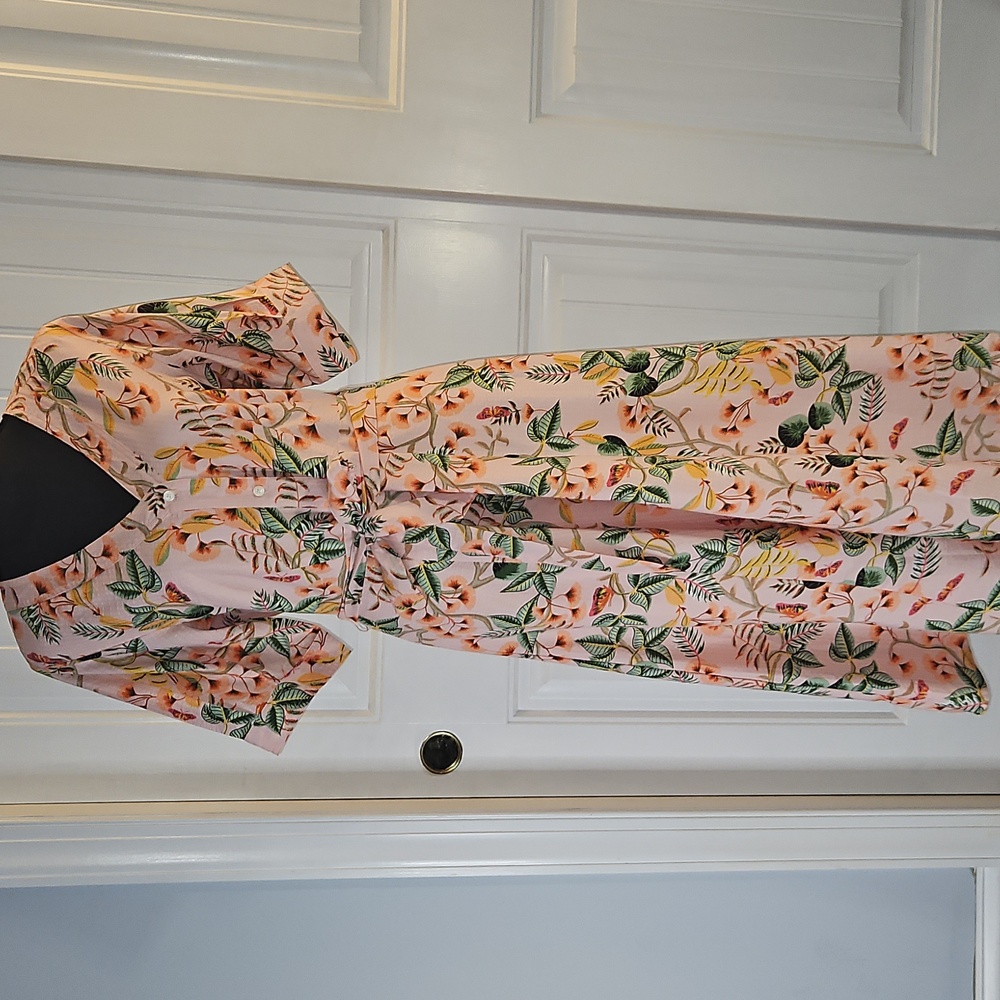 NWT! LOFT Floral Pink Maxi Dress
